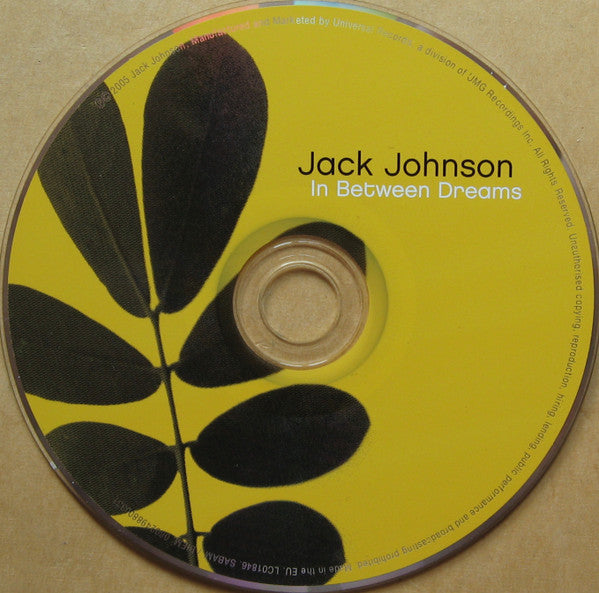 Jack Johnson : In Between Dreams (CD, Album, Dig)