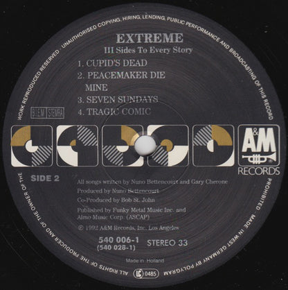 Extreme (2) : III Sides To Every Story (2xLP, Album)