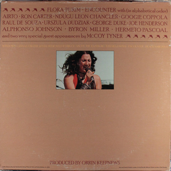 Flora Purim : Encounter (LP, Album, San)