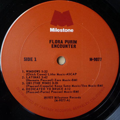 Flora Purim : Encounter (LP, Album, San)