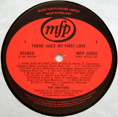 The Drifters : There Goes My First Love (LP, Comp)