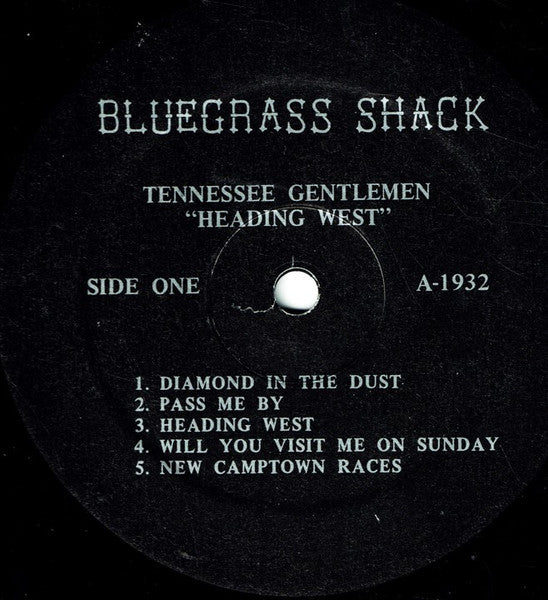 Tennessee Gentlemen : Heading West (12", Album)