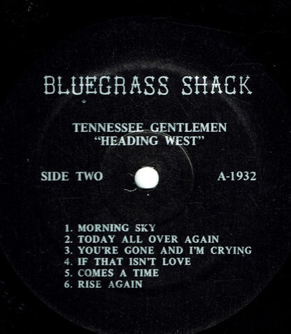 Tennessee Gentlemen : Heading West (12", Album)