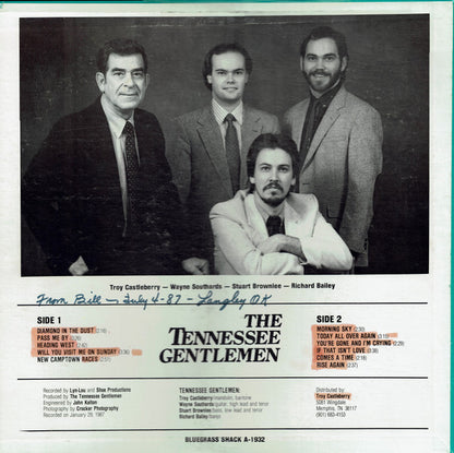 Tennessee Gentlemen : Heading West (12", Album)