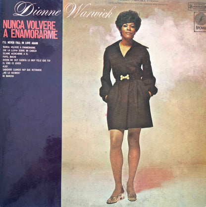 Dionne Warwick : Nunca Volvere A Enamorarme = I'll Never Fall In Love Again (LP, Album)
