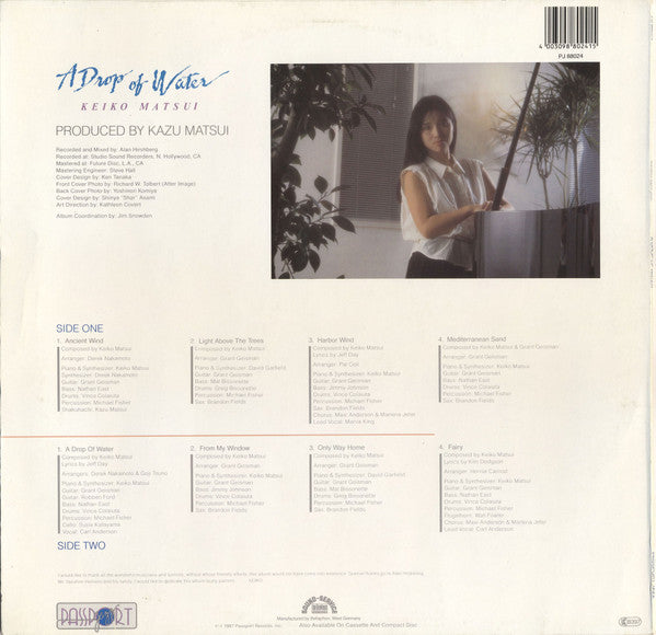 Keiko Matsui : A Drop Of Water (LP, Album)