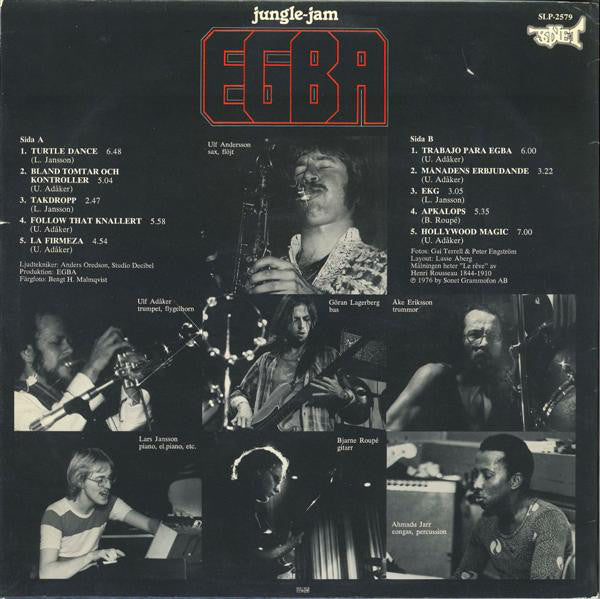 EGBA : Jungle Jam (LP, Album)