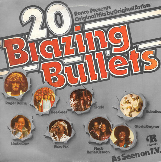 Various : 20 Blazing Bullets (LP, Comp)