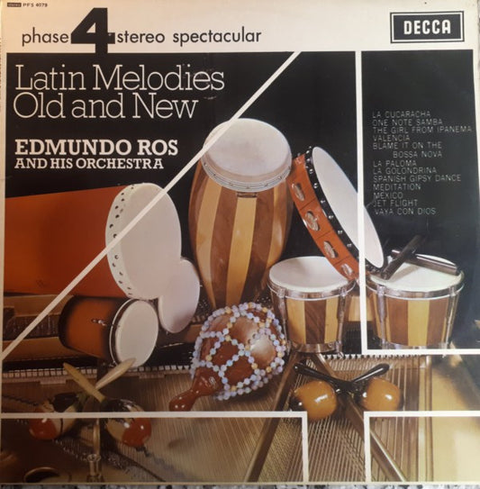 Edmundo Ros & His Orchestra : Latin Melodies Old And New (LP, Album)