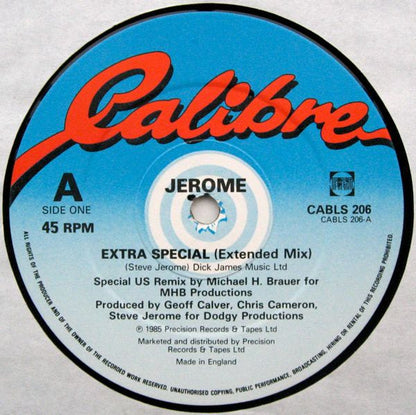 Steve Jerome (2) : Extra Special (Club Remix) (12")