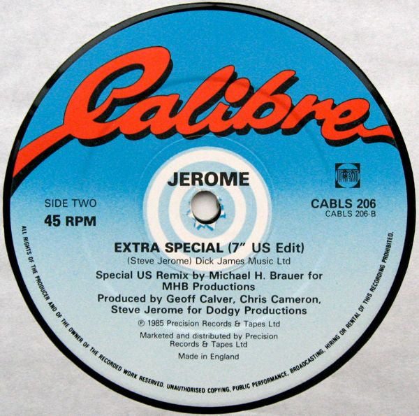 Steve Jerome (2) : Extra Special (Club Remix) (12")