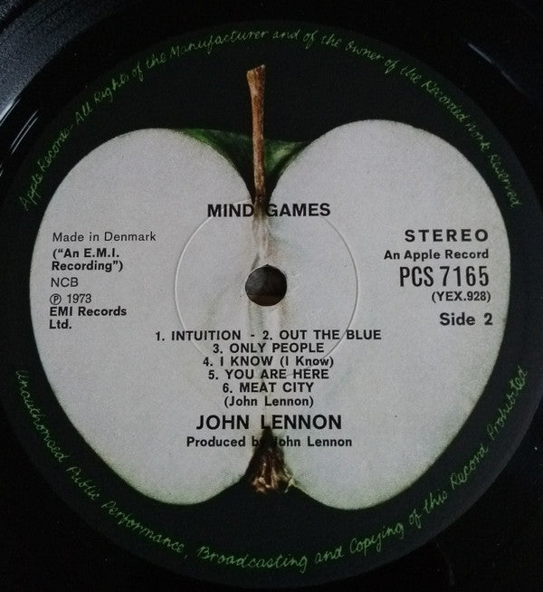 John Lennon : Mind Games (LP, Album)