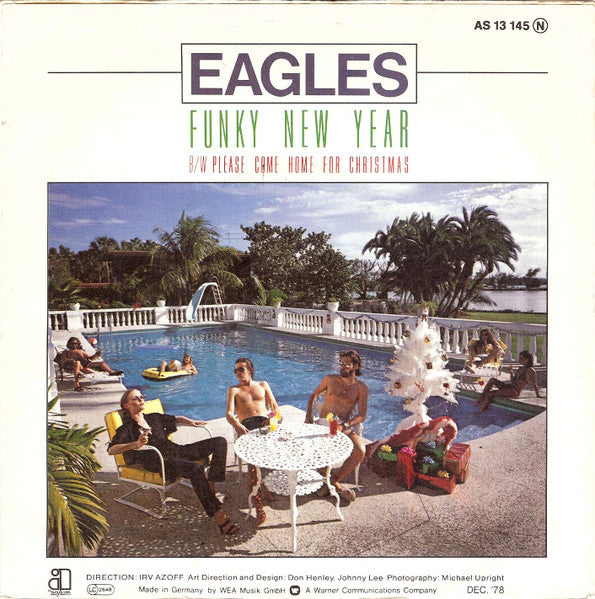 Eagles : Please Come Home For Christmas (7", Single, Als)
