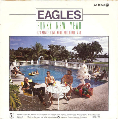 Eagles : Please Come Home For Christmas (7", Single, Als)