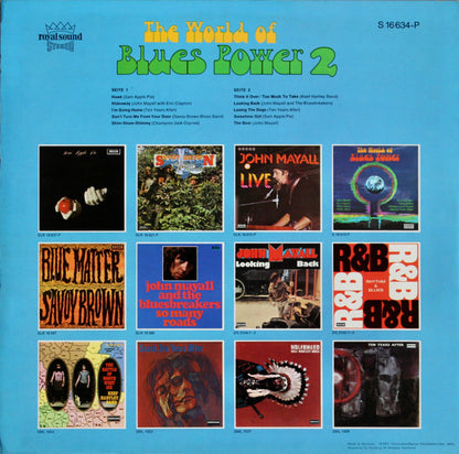 Various : The World Of Blues Power 2 (LP, Comp)