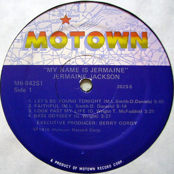 Jermaine Jackson : My Name Is Jermaine (LP, Album, Mon)