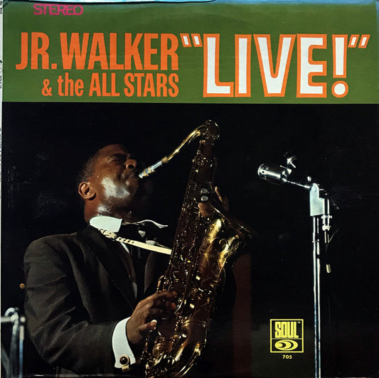 Junior Walker & The All Stars : Jr. Walker & The All Stars "Live!" (LP, Album)