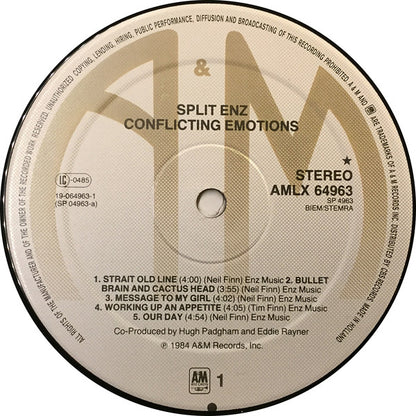 Split Enz : Conflicting Emotions (LP, Album)