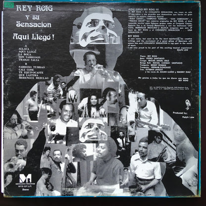 Rey Roig Y Su Sensación : Aqui Llego! (LP, Album)