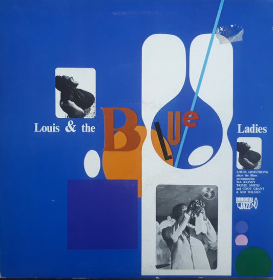 Louis Armstrong : Louis & The Blue Ladies (LP, Comp)