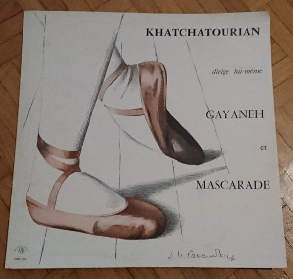 Aram Khatchaturian, Philharmonia Orchestra : Khatchatourian Dirige Lui-Même Gayaneh Et Mascarade (LP, Album)