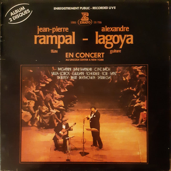 Jean-Pierre Rampal - Alexandre Lagoya : Rampal - Lagoya En Concert (2xLP)
