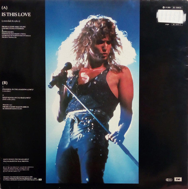 Whitesnake : Is This Love (12", Maxi)