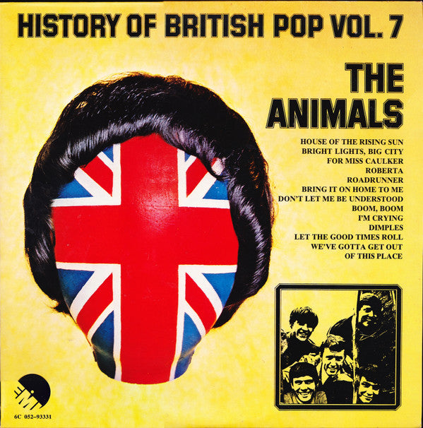The Animals : History Of British Pop Vol. 7 - The Animals (LP, Album, Comp)
