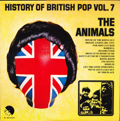 The Animals : History Of British Pop Vol. 7 - The Animals (LP, Album, Comp)