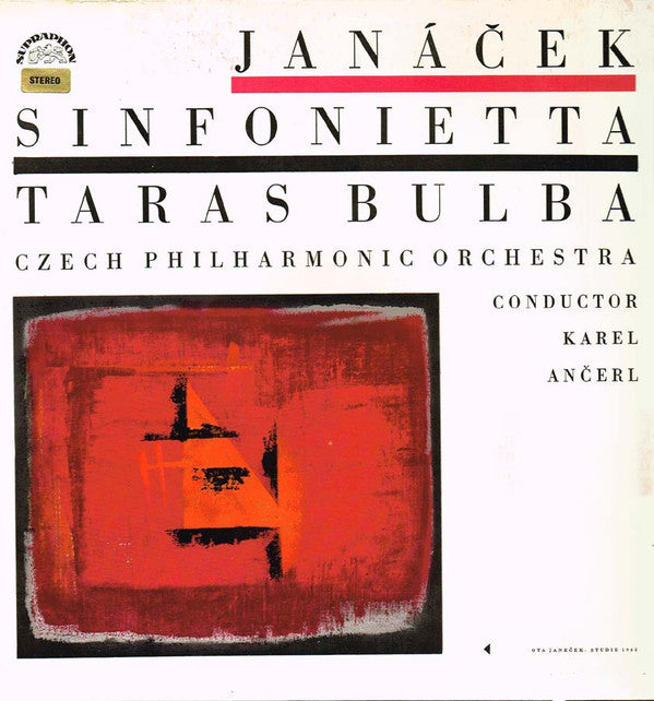 Leoš Janáček, The Czech Philharmonic Orchestra, Karel Ančerl : Sinfonietta / Taras Bulba (LP, Album, Gat)