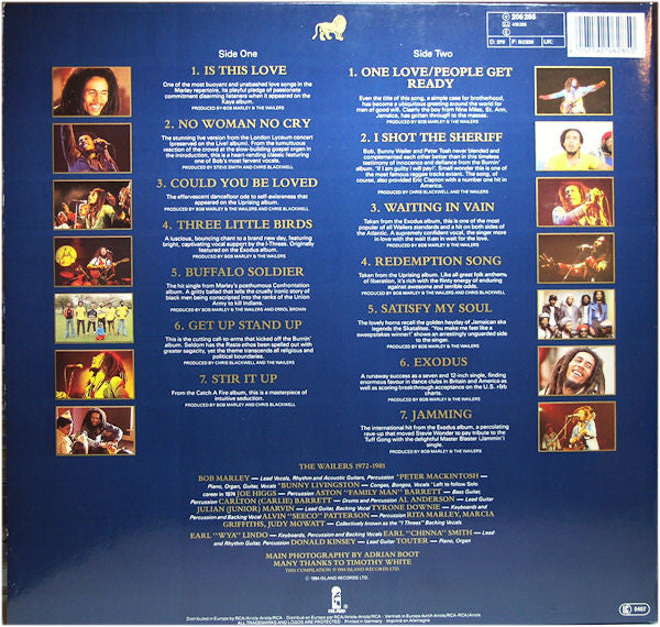 Bob Marley & The Wailers : Legend - The Best Of Bob Marley And The Wailers (LP, Comp, RE)