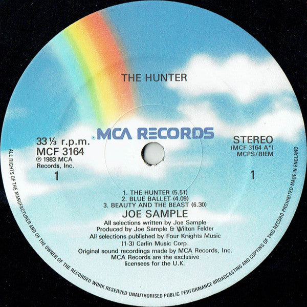 Joe Sample : The Hunter (LP, Album)