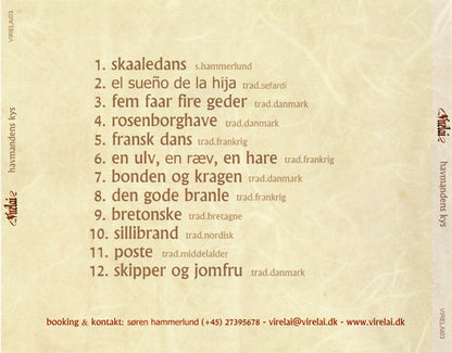 Virelai : Havmandens Kys (CD, Album)