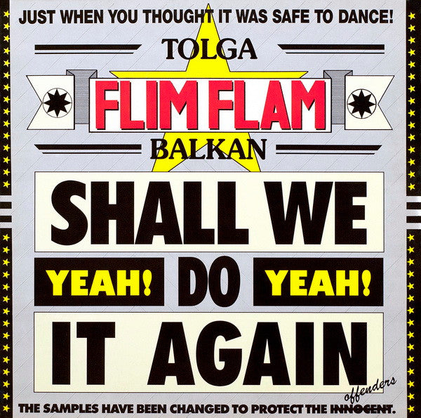 Tolga "Flim Flam" Balkan : Shall We Do It Again  (Yeah! Yeah!) (12", P/Mixed)