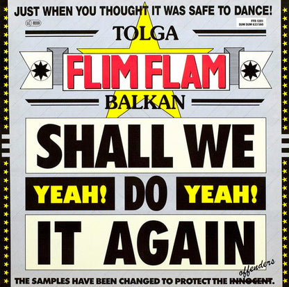 Tolga "Flim Flam" Balkan : Shall We Do It Again  (Yeah! Yeah!) (12", P/Mixed)