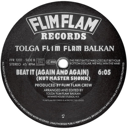 Tolga "Flim Flam" Balkan : Shall We Do It Again  (Yeah! Yeah!) (12", P/Mixed)