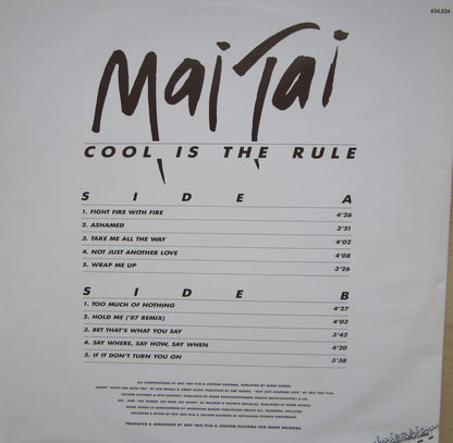 Mai Tai : Cool Is The Rule (LP, Album)