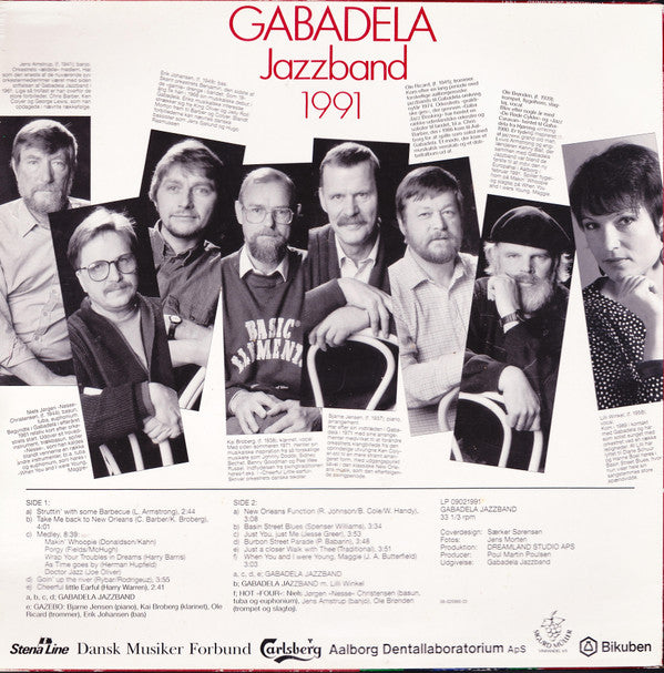 Gabadela Jazzband : 1991 (LP, Album)