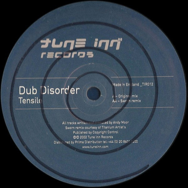 Dub Disorder : Tensile (12")