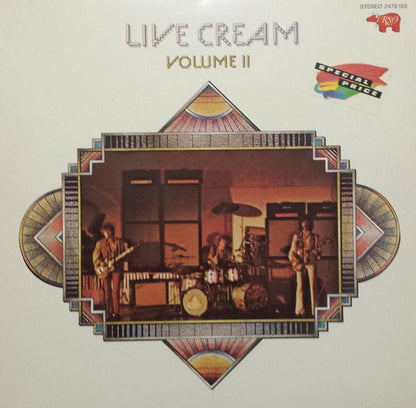 Cream (2) : Live Cream Volume II (LP, Album)