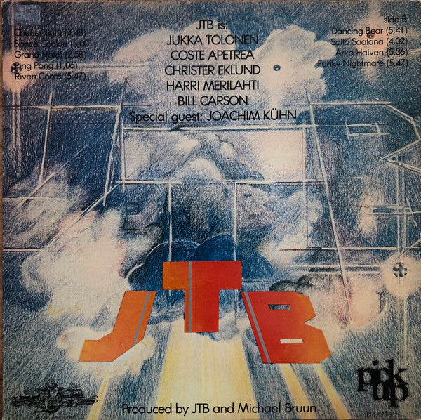 Jukka Tolonen Band : JTB (LP, Album)