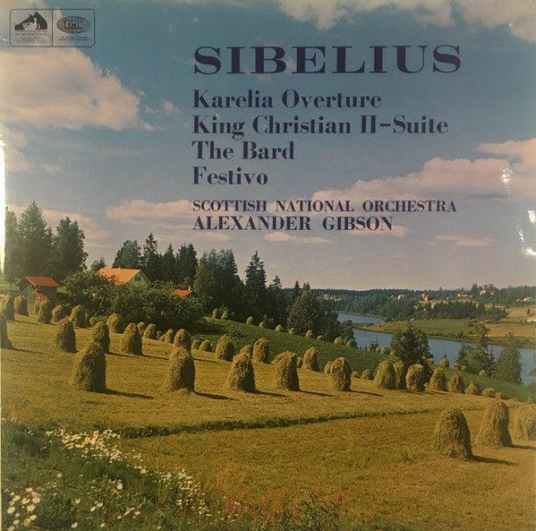 Jean Sibelius, Royal Scottish National Orchestra, Alexander Gibson : Karelia Overture / King Christian II - Suite / The Bard / Festivo (LP)