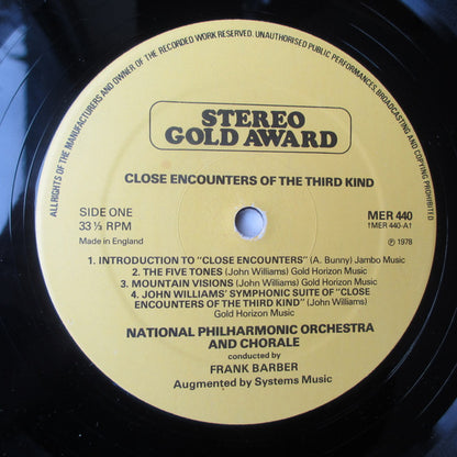 National Philharmonic Orchestra : Close Encounters Of The Third Kind And Other Great Space Music (LP, Album)