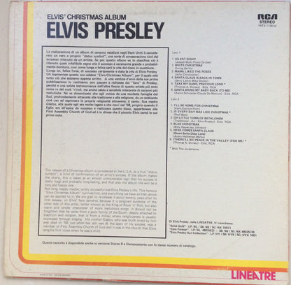 Elvis Presley : Elvis' Christmas Album (LP, Album, RE)