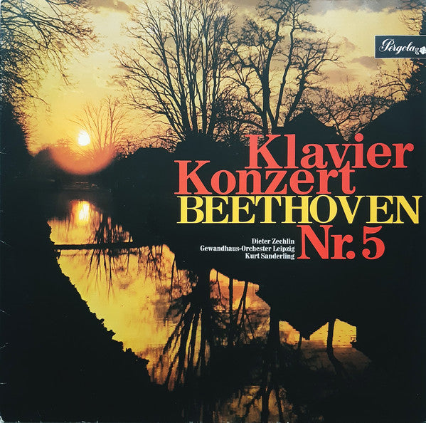 Ludwig van Beethoven, Dieter Zechlin, Gewandhausorchester Leipzig, Kurt Sanderling : Klavierkonzert Nr. 5 (LP)