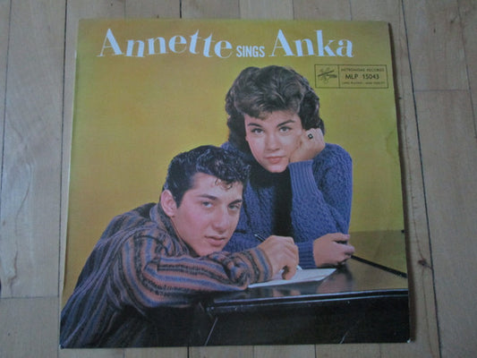 Annette (7) : Annette Sings Anka (LP, Album)