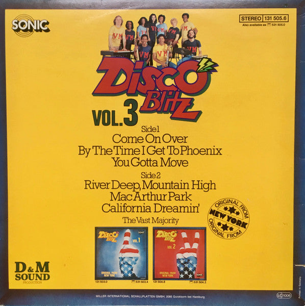 The Vast Majority : Disco Blitz Vol. 3 (LP, Comp)