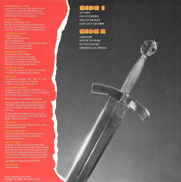 Secret Weapon (2) : Secret Weapon (LP, Album)