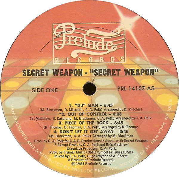 Secret Weapon (2) : Secret Weapon (LP, Album)