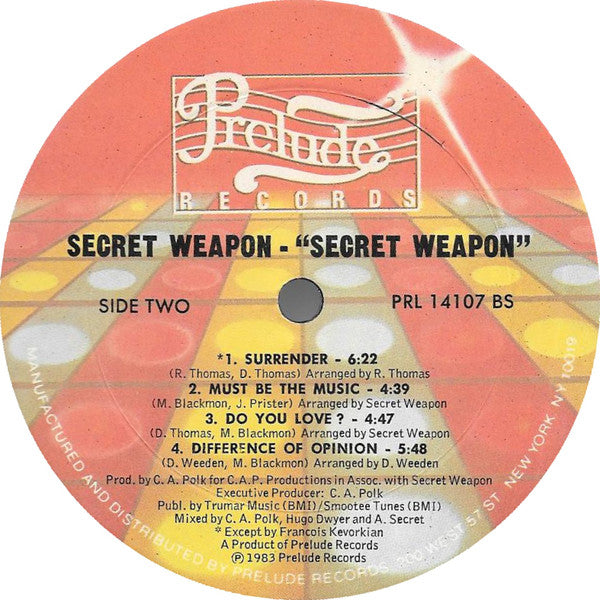 Secret Weapon (2) : Secret Weapon (LP, Album)